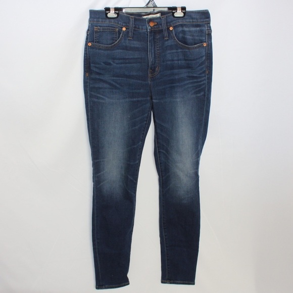 MADEWELL 9" High Rise Skinny Jeans - Picture 2 of 7